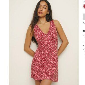 NWT Reformation Petite Calix Dress, Medium P